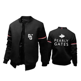 Men's Luxury Golf Bomber Jacket